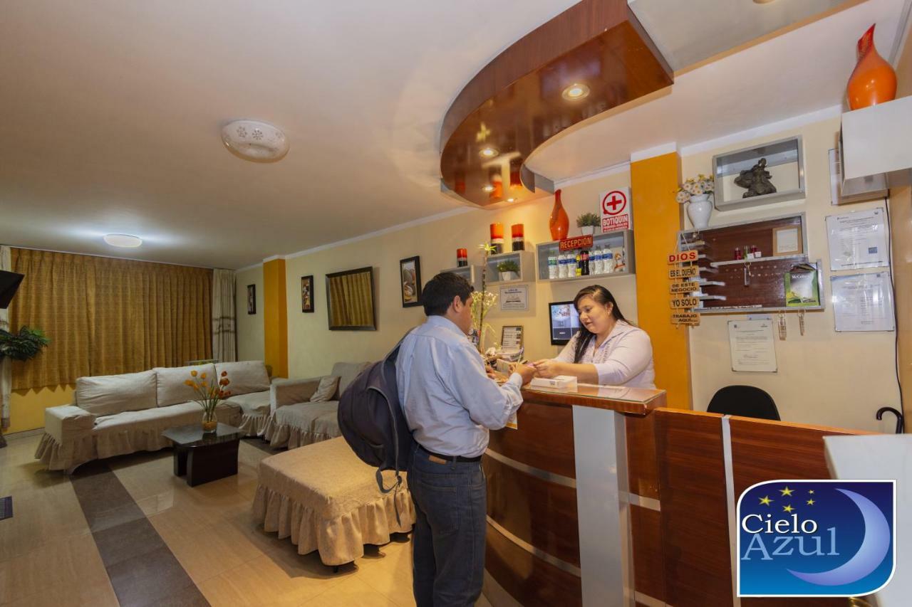 Hotel Cielo Azul Cajamarca Dış mekan fotoğraf